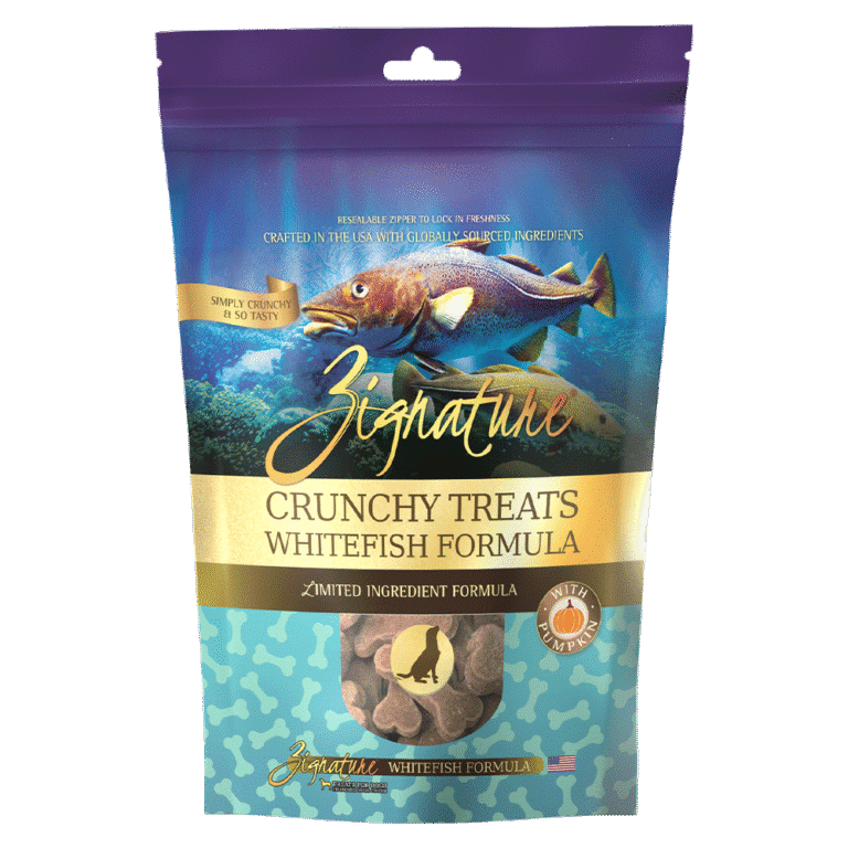 Zignature Ziggy Bar Grain Free Dog Treats: 12 oz