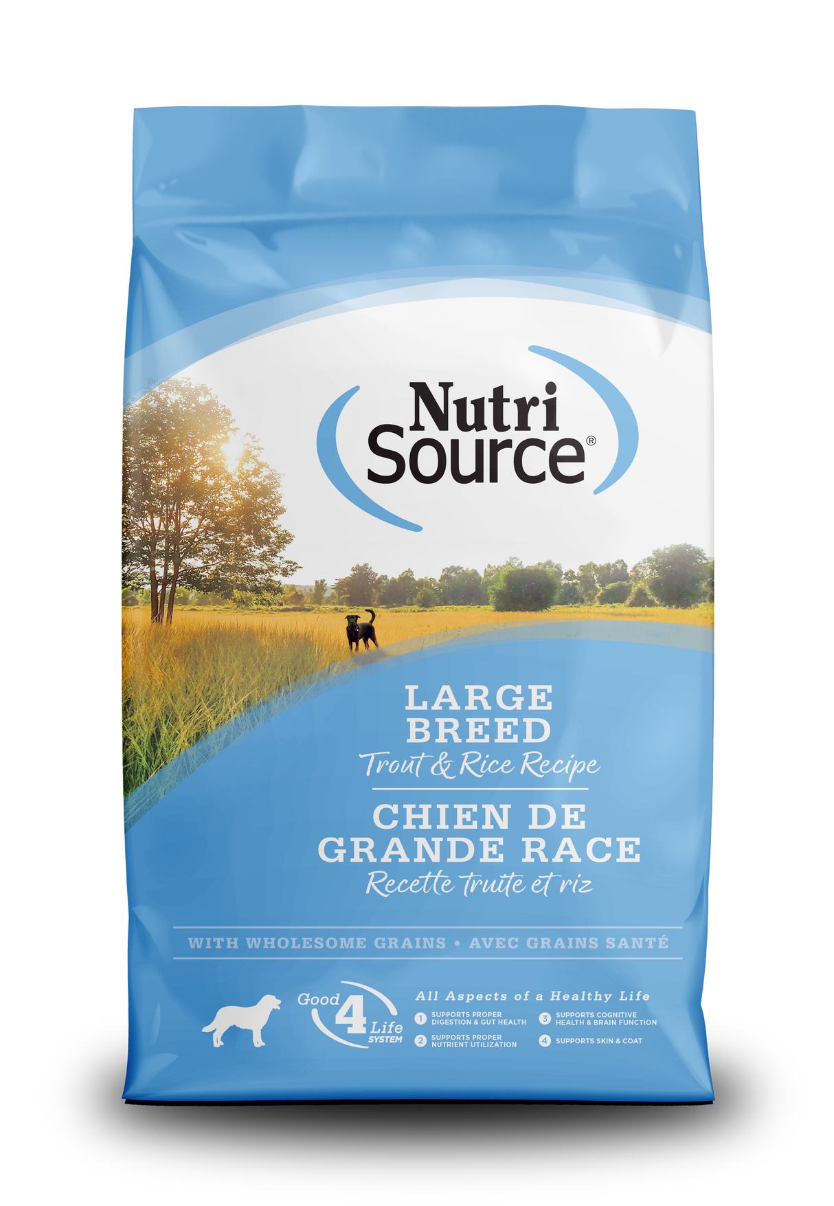 NutriSource® Large Breed Trout & Rice Recipe Dog Food