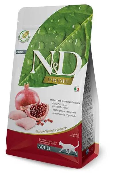 Farmina Prime Chicken & Pomegranante Adult Cat: 3.3 lbs