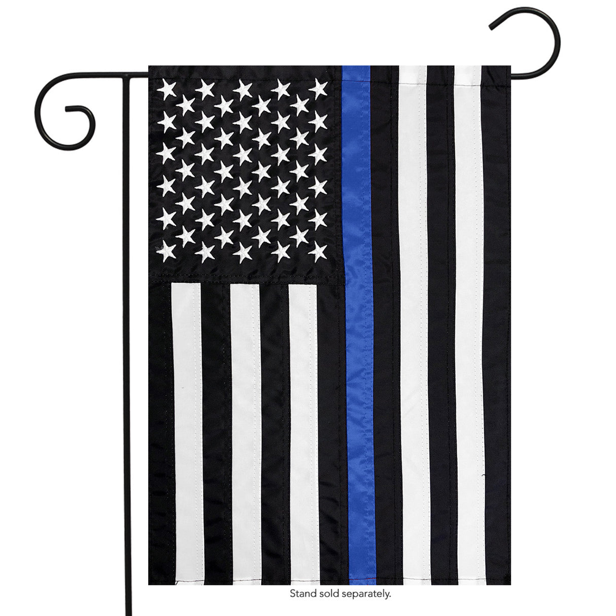 Briarwood Lane Thin Blue Line Embroidered Garden Flag