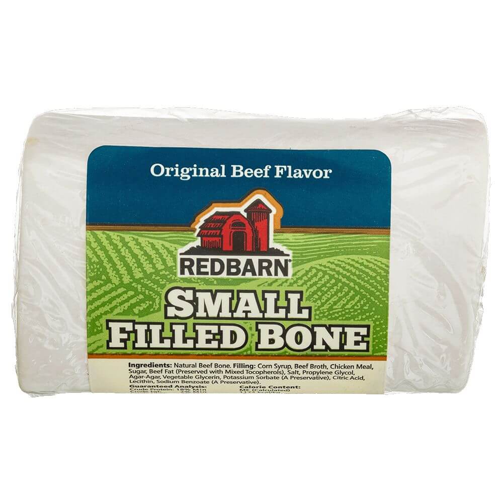 Red Barn Large Beef Filled Bone Dog Treat