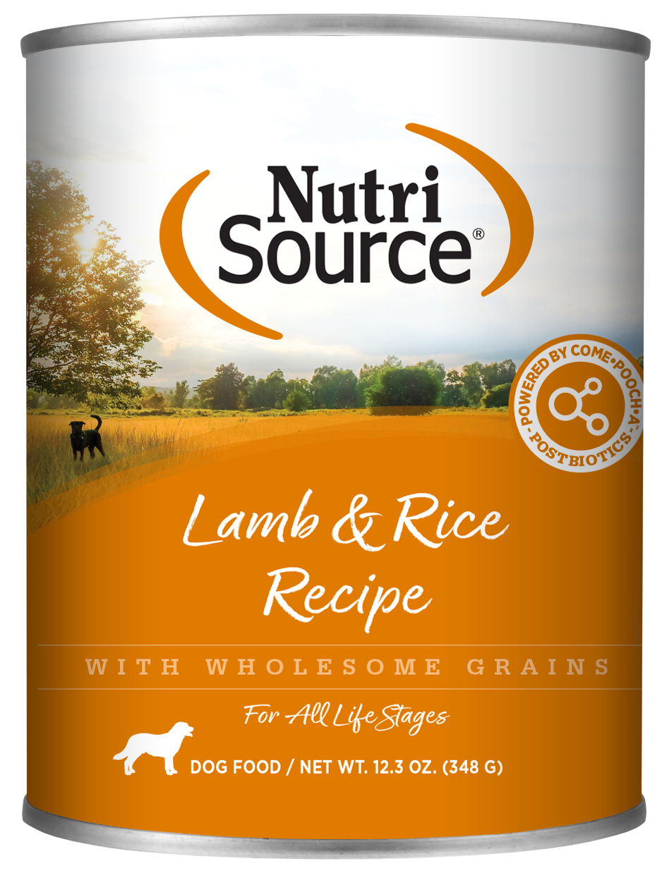 NutriSource Lamb & Rice Wet Dog Food