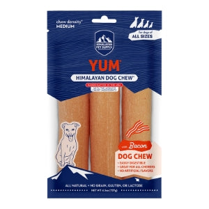 Himalayan Pet Supply Yum Bacon Dog Chew 3-Pack
