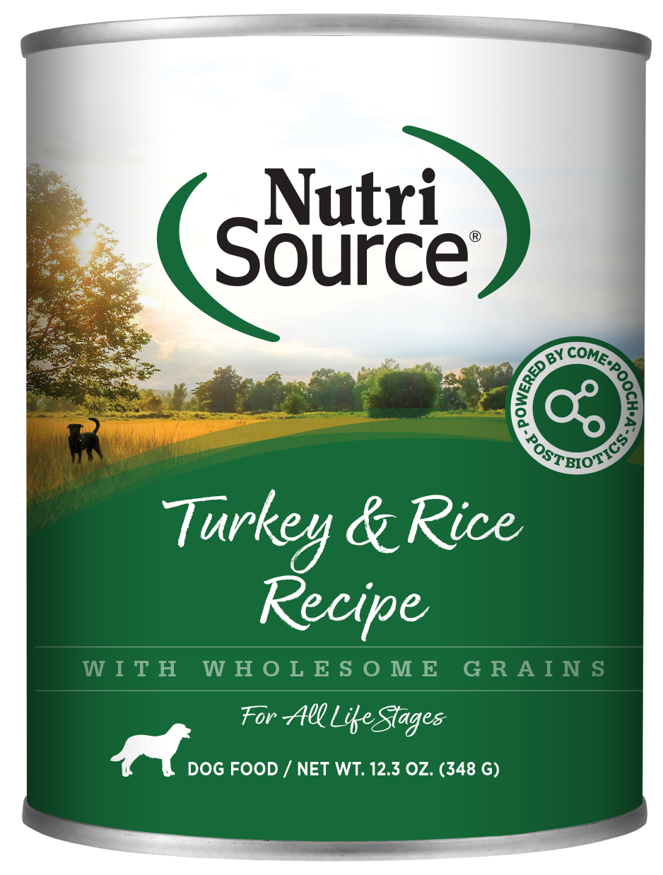 NutriSource Turkey & Rice Recipe Wet Dog Food