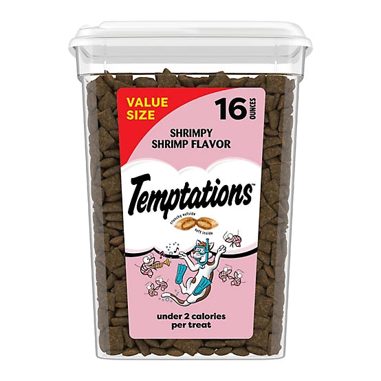 Temptations Shrimpy Shrimp Cat Treats: Value Size 16 oz.