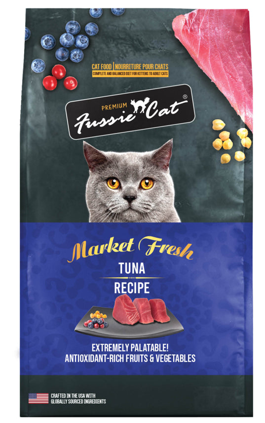 Fussie Cat Market Fresh Tuna Dry Cat Food: 10lbs
