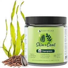 Kin + Kind Healthy Skin Coat Cat and Dog Supplement: 4 oz