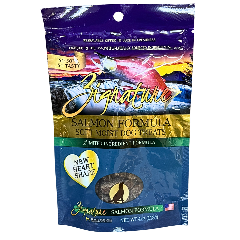 Zignature Salmon Soft Moist Grain Free Dog Treats