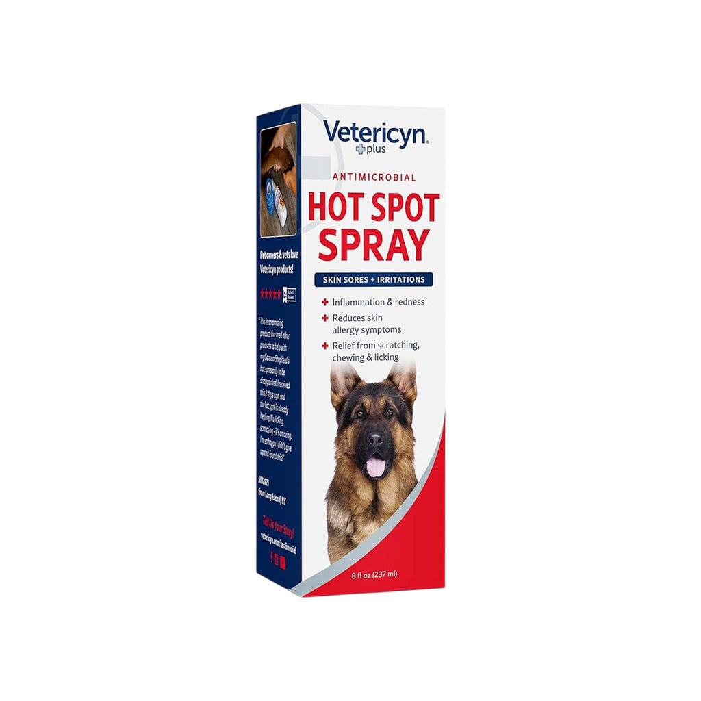 Vetericyn Hot Spot Spray For Dogs: 8 oz