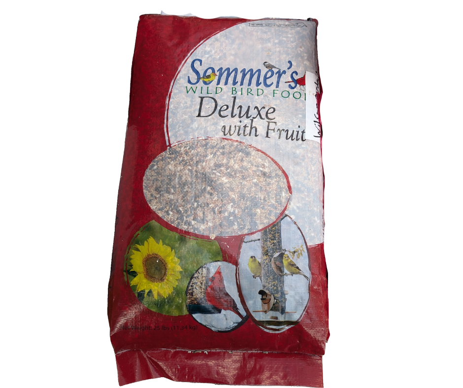 Sommer Deluxe with Fruit Bird Seed: 25 lbs