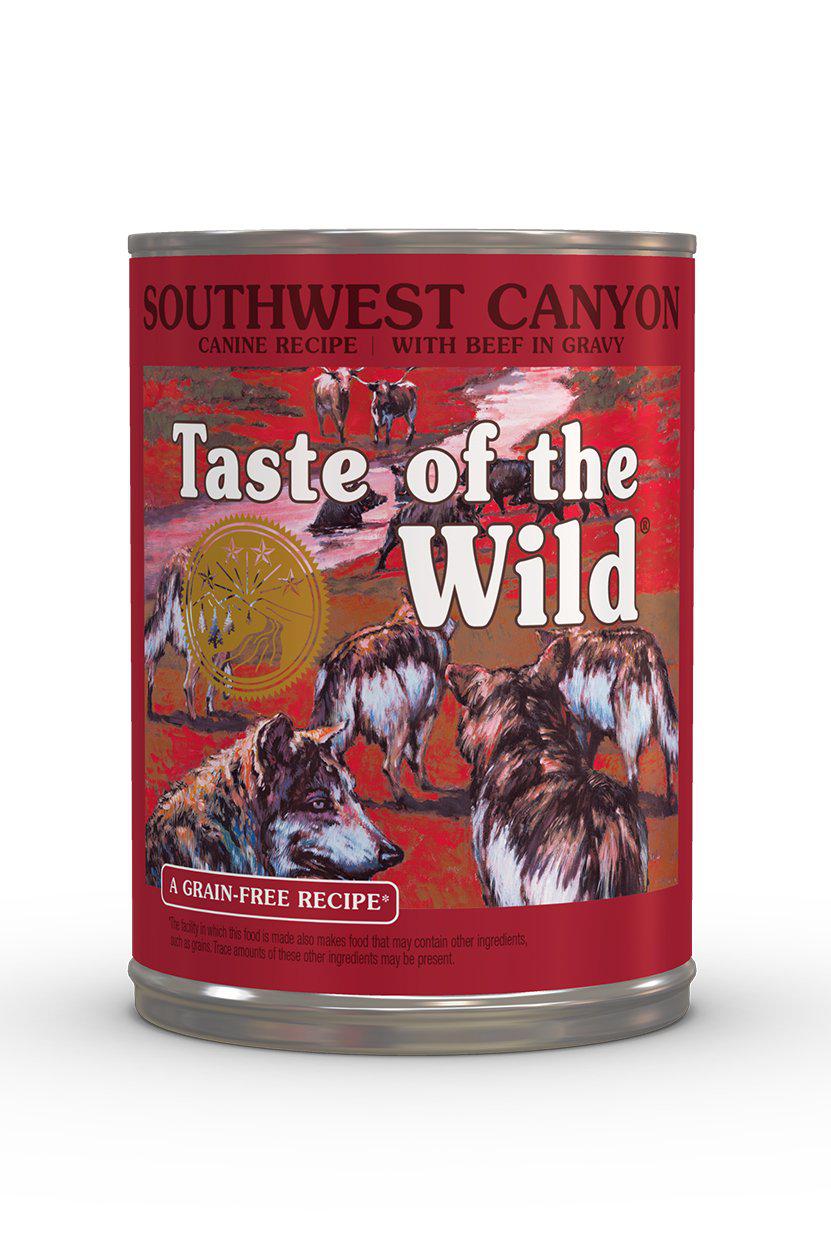 Taste of the Wild Grain Free Canned Dog Food: 13.2 oz