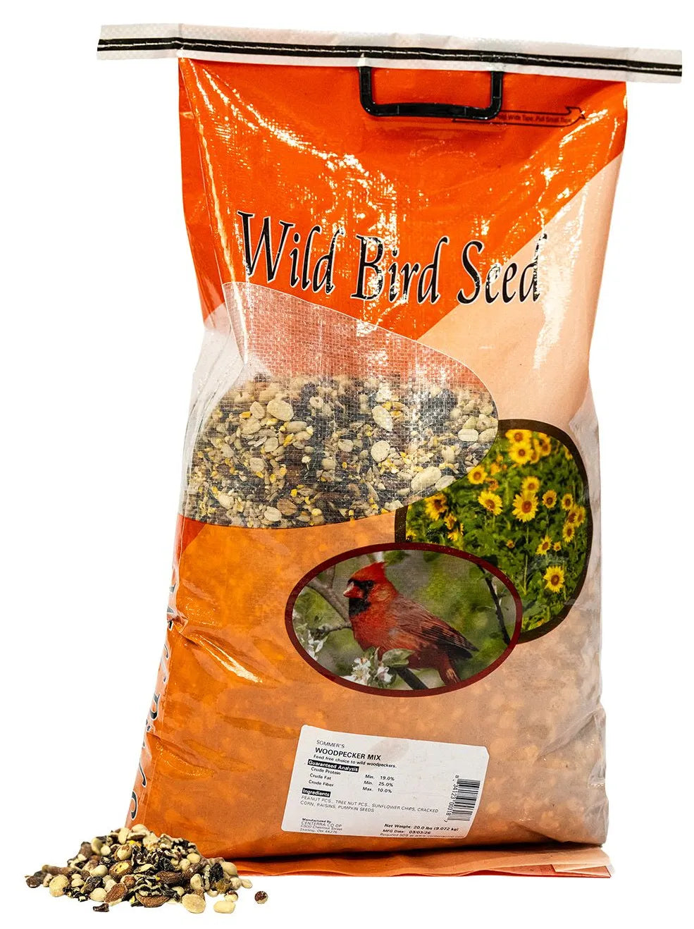 Sommer Woodpecker Mix Bird Seed: 20 lbs