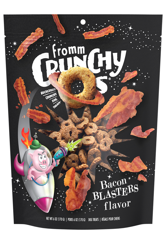 Fromm Crunchy O's Bacon Blaster Dog Treats
