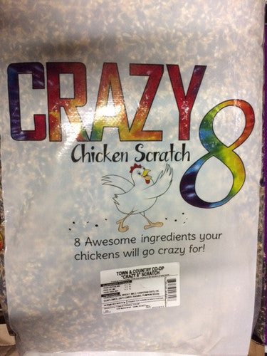Sommer Crazy 8 Scratch Chicken Feed: 10 lbs