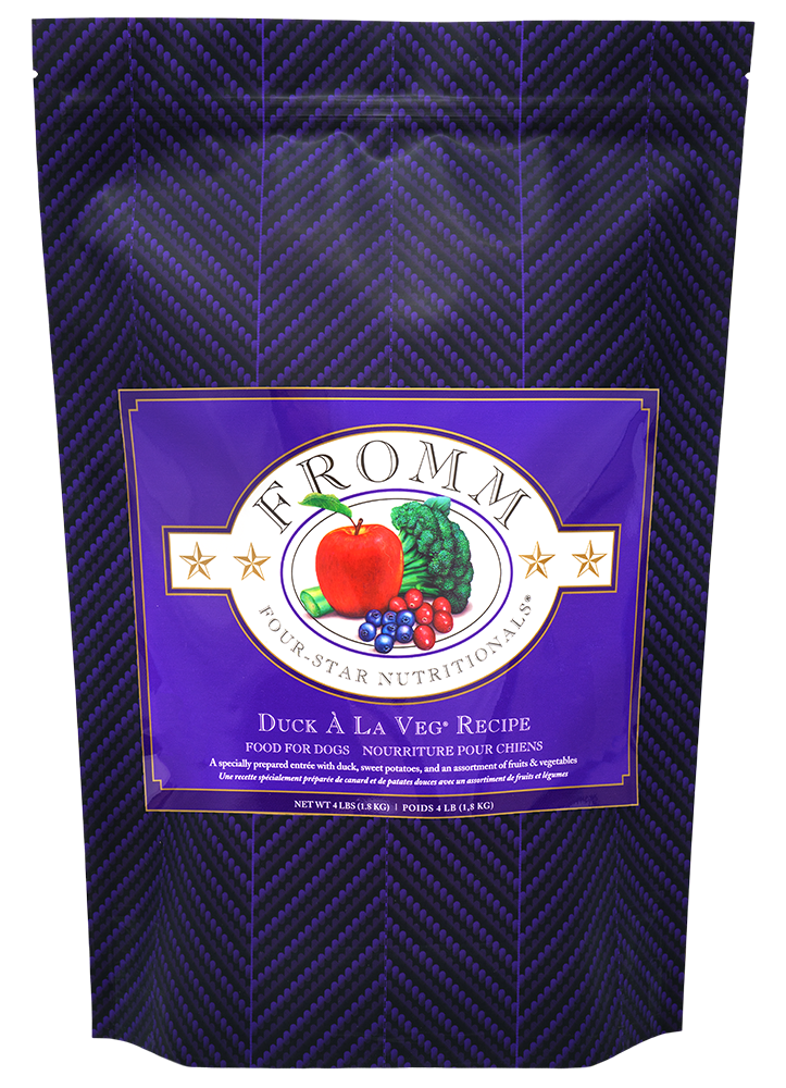 Fromm 4-Star Duck A'La Veg Dry Dog Food