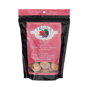 Fromm 4 Star Grain Free Salmon Sweet Potato Dog Treats: 8 oz