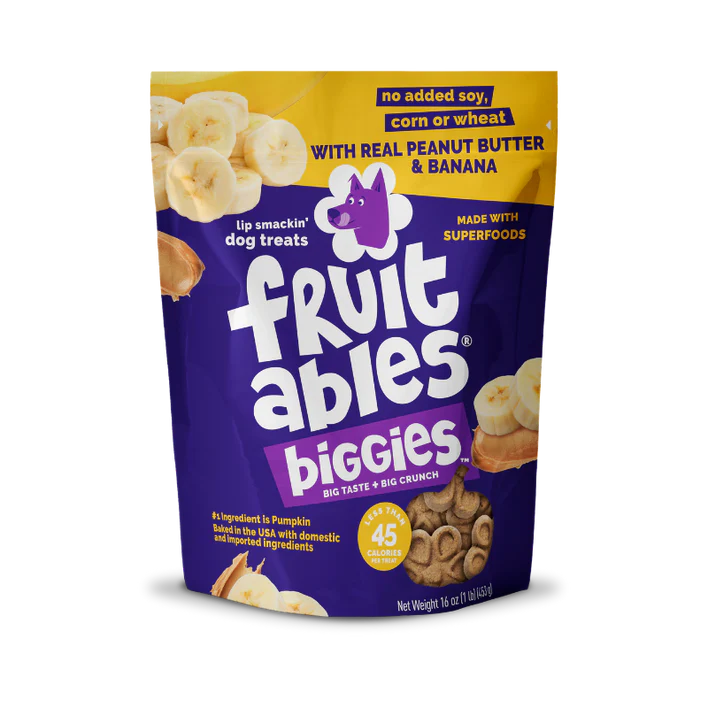 Fruitables Biscuits Whole Grain Dog Treats