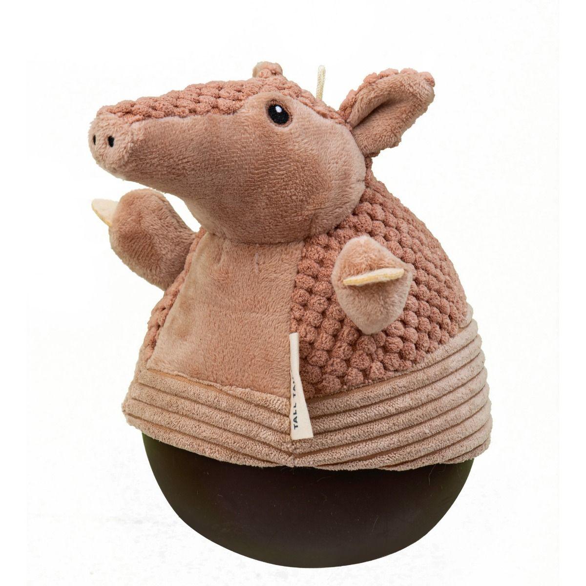 Tall Tails Roly Poly Armadillo Dog Toy 8"
