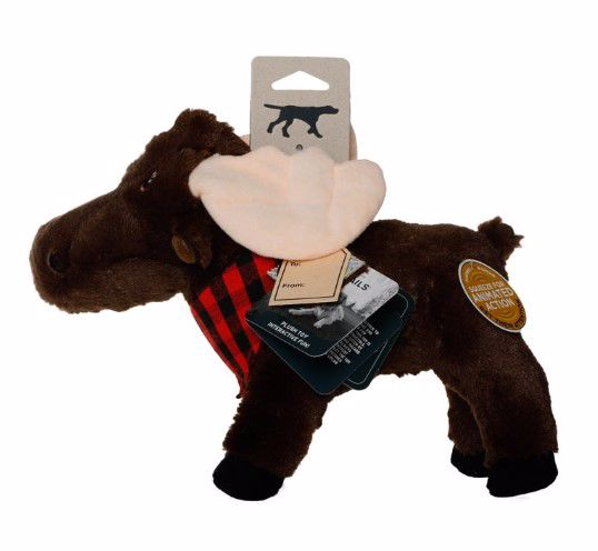 Tall Tails Large Animated Moose Dog Toy