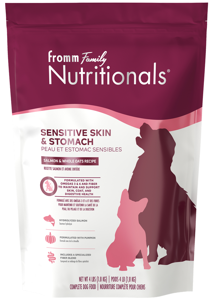 Fromm Nutritionals Sensitive Skin and Stomach Salmon Oats Dry Dog Food
