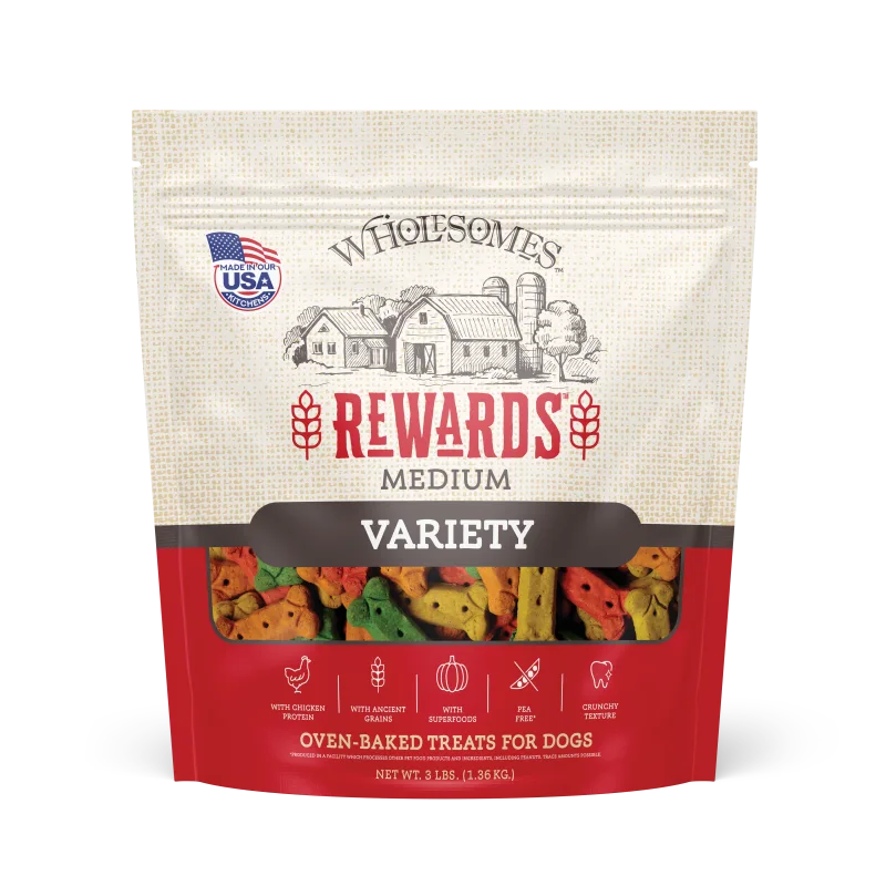 Wholesomes Rewards Whole Grain Dog Treats