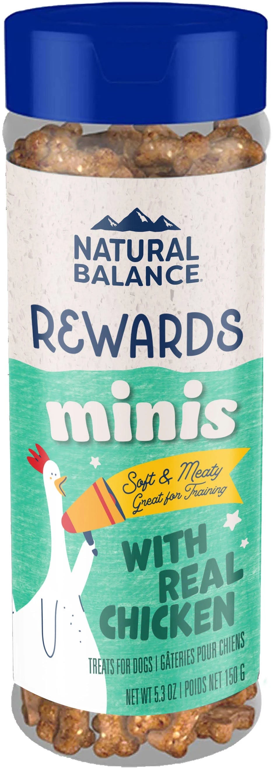 Natural Balance Chicken Mini Rewards Dog Treats: 5.3oz