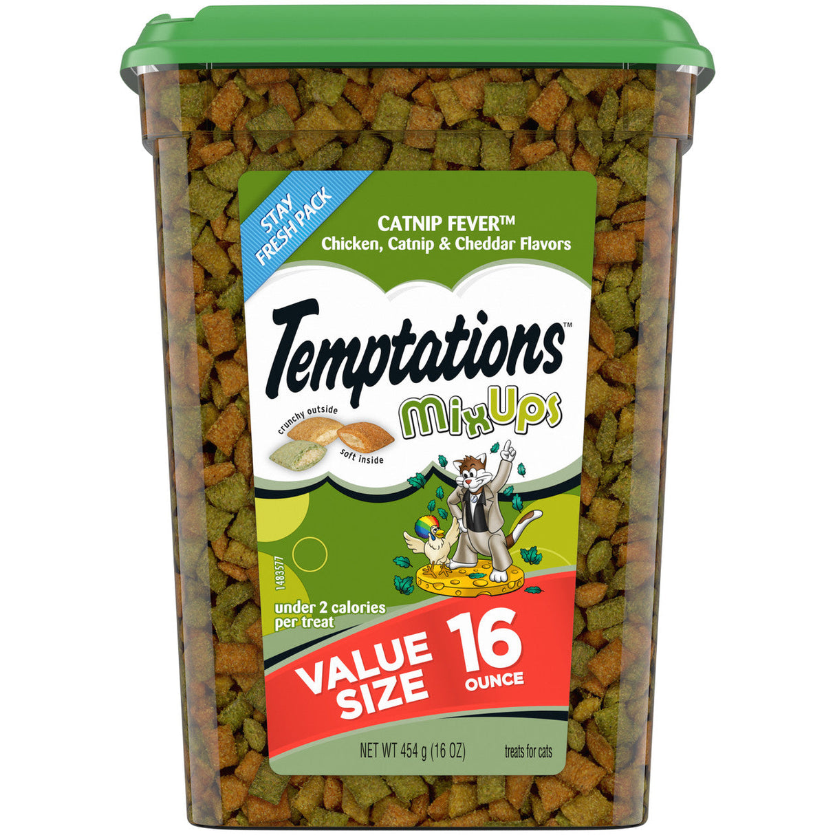 Temptations Catnip Fever Cat Treats: Value Size 16oz