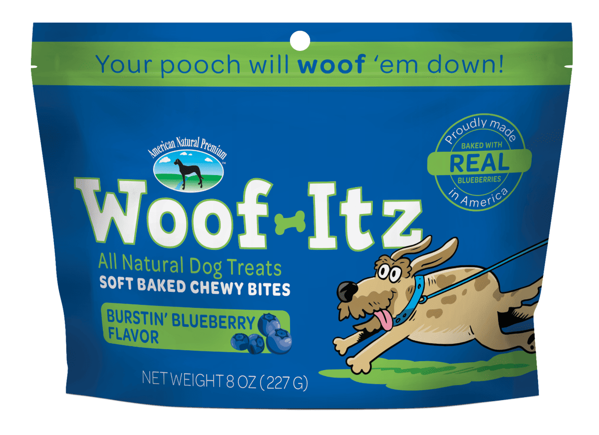 ANP Woof-Itz Blueberry Dog Treats: 8oz