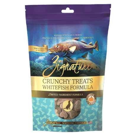 Zignature Ziggy Bar Grain Free Dog Treats: 12 oz