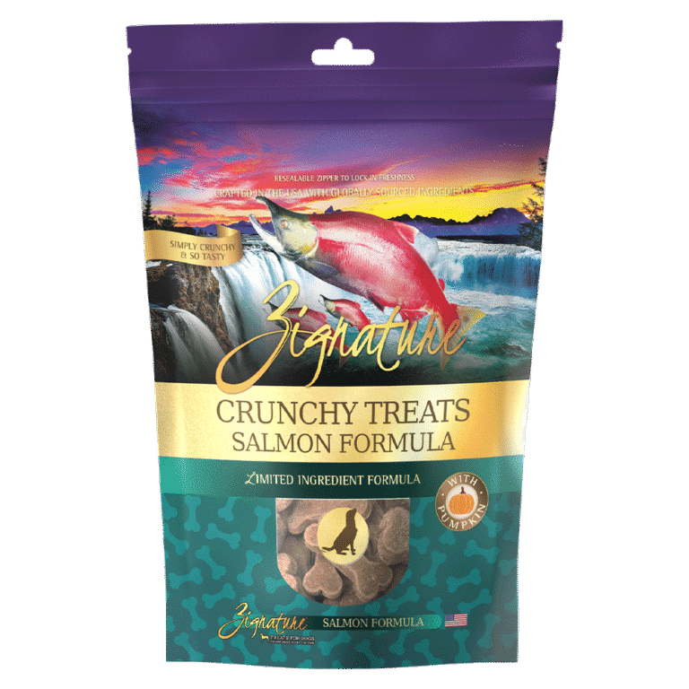 Zignature Ziggy Bar Grain Free Dog Treats: 12 oz