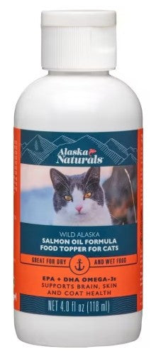 Alaska Naturals Salmon Oil Formula for Cats: 4 oz
