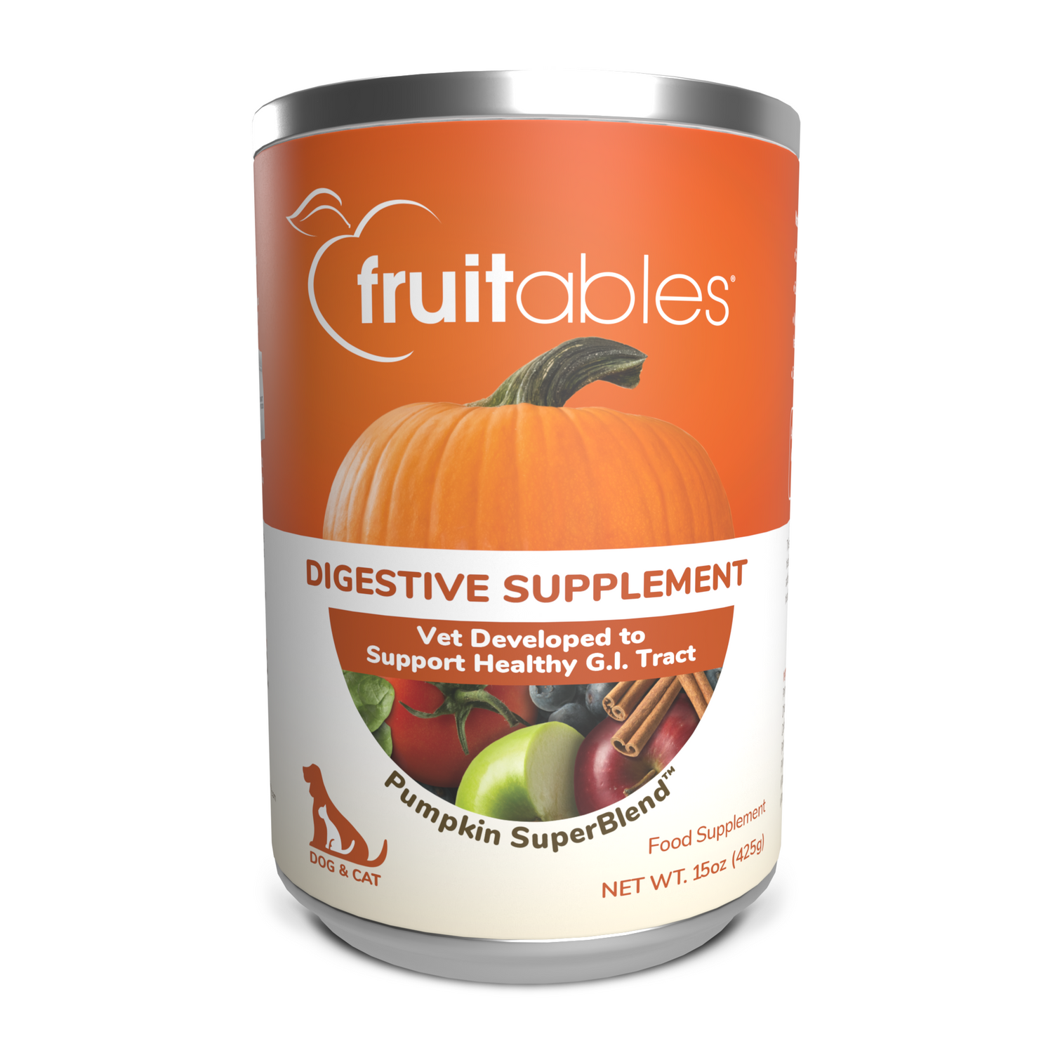 Fruitables Pumpkin Digestive Supplement: 15 oz