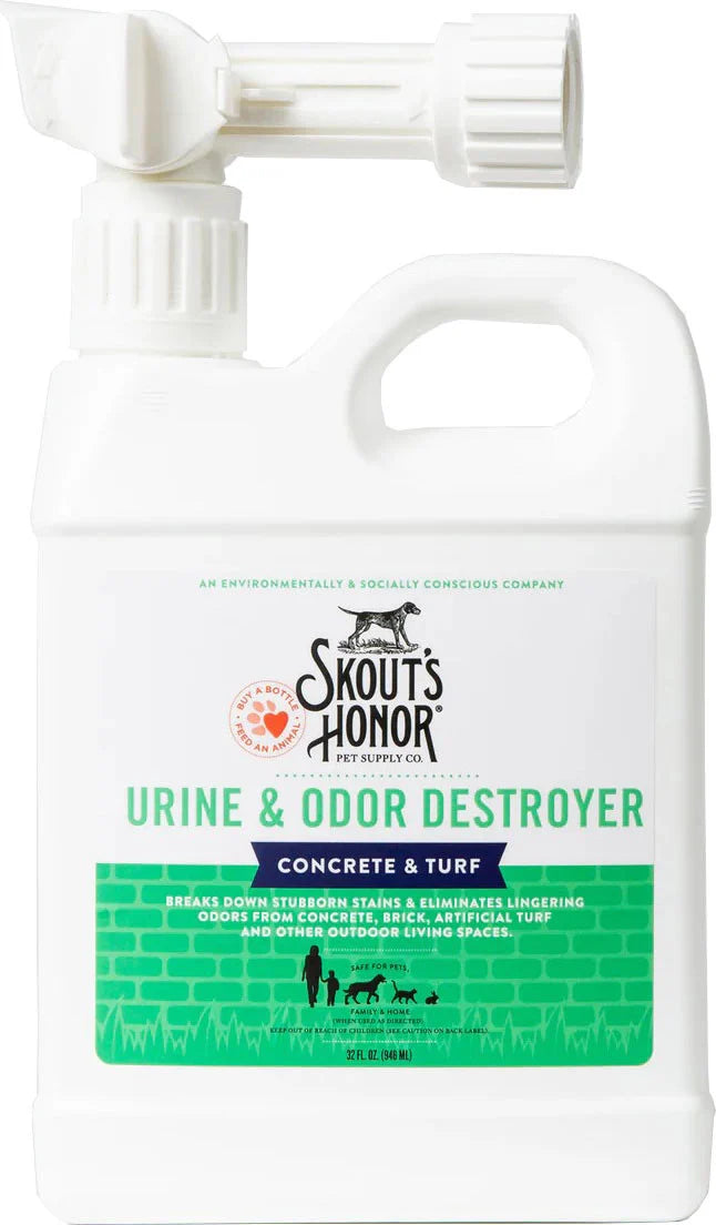Skouts Honor Concrete & Turf Urine/Odor Destroyer 32 Oz