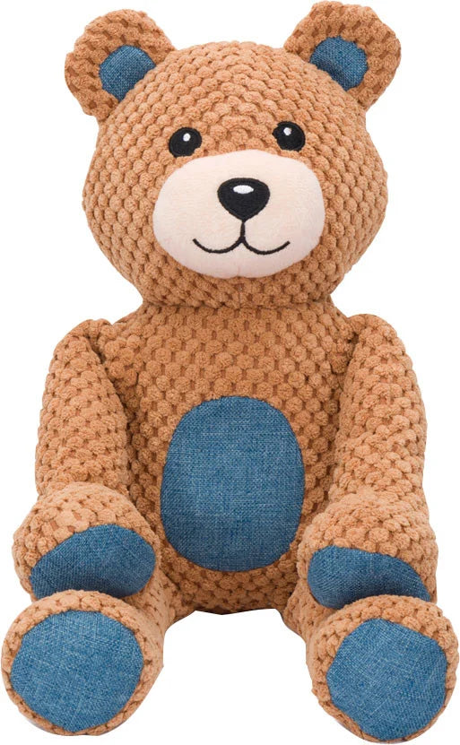 Fabdog Floppy Teddy Bear Dog Toy Brown - Small