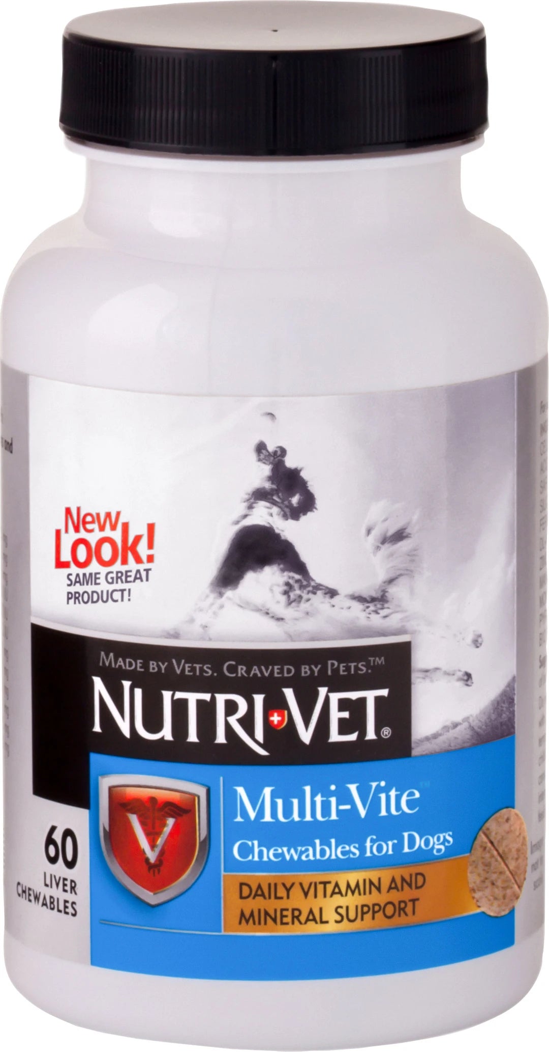 Nutri-Vet Multivitamin Liver Flavored Chewables for Dogs 60 ct