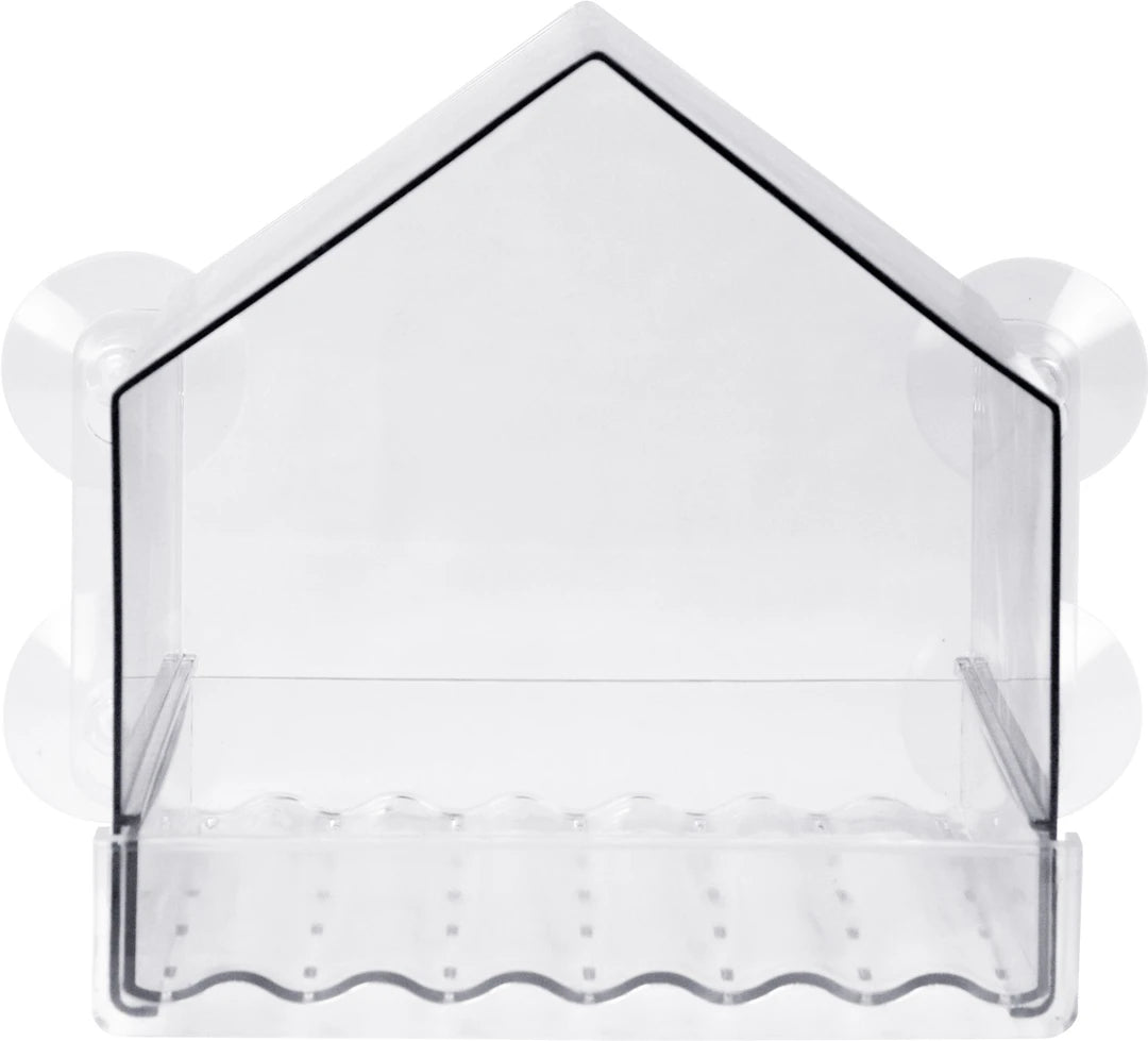 Nature's Way Clear View Window Bird Feeder - 16 oz