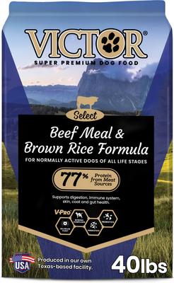 Victor Select Beef & Rice 30 lb