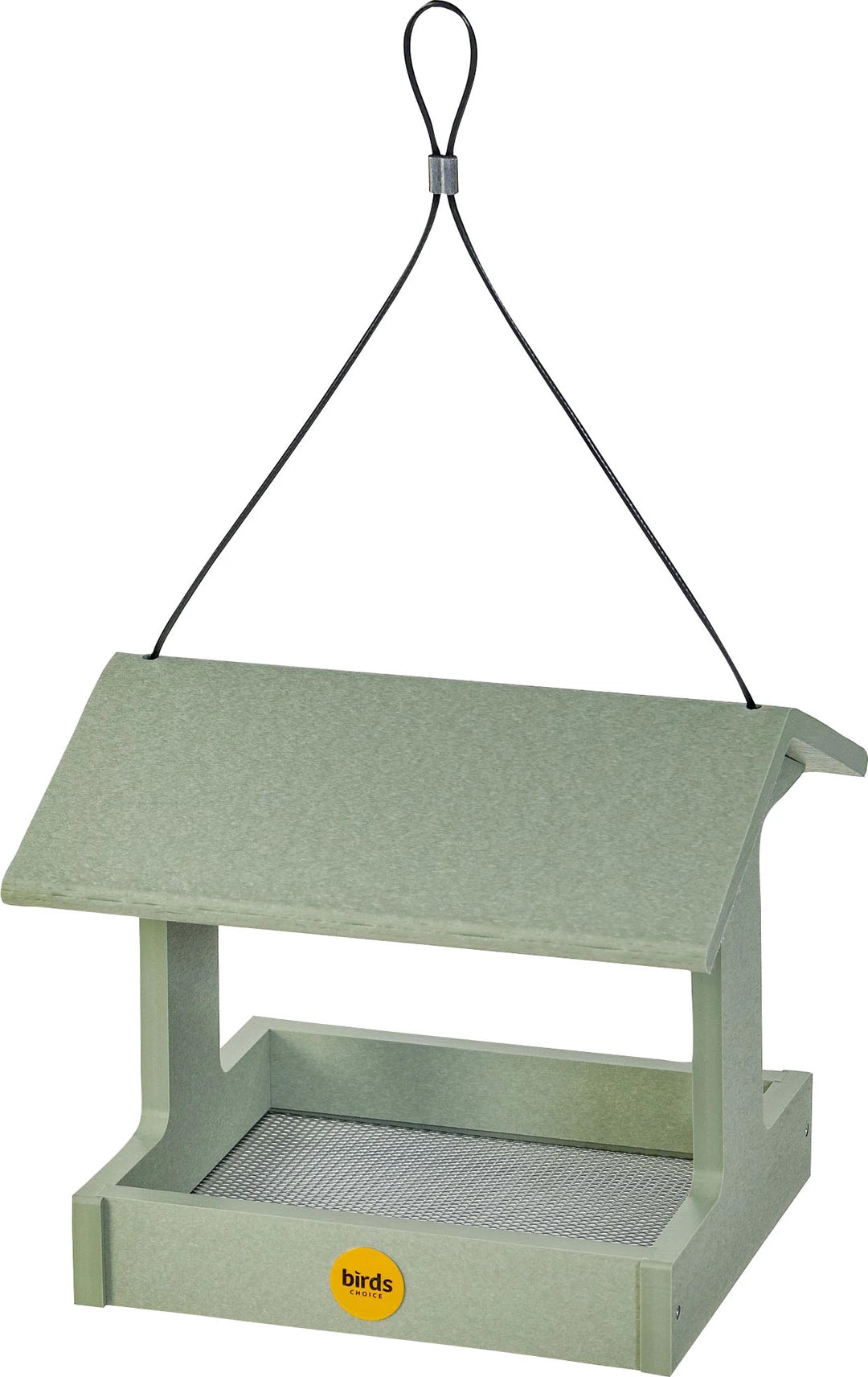 Bird's Choice Recycled Plastic Fly Thru Feeder - Sage