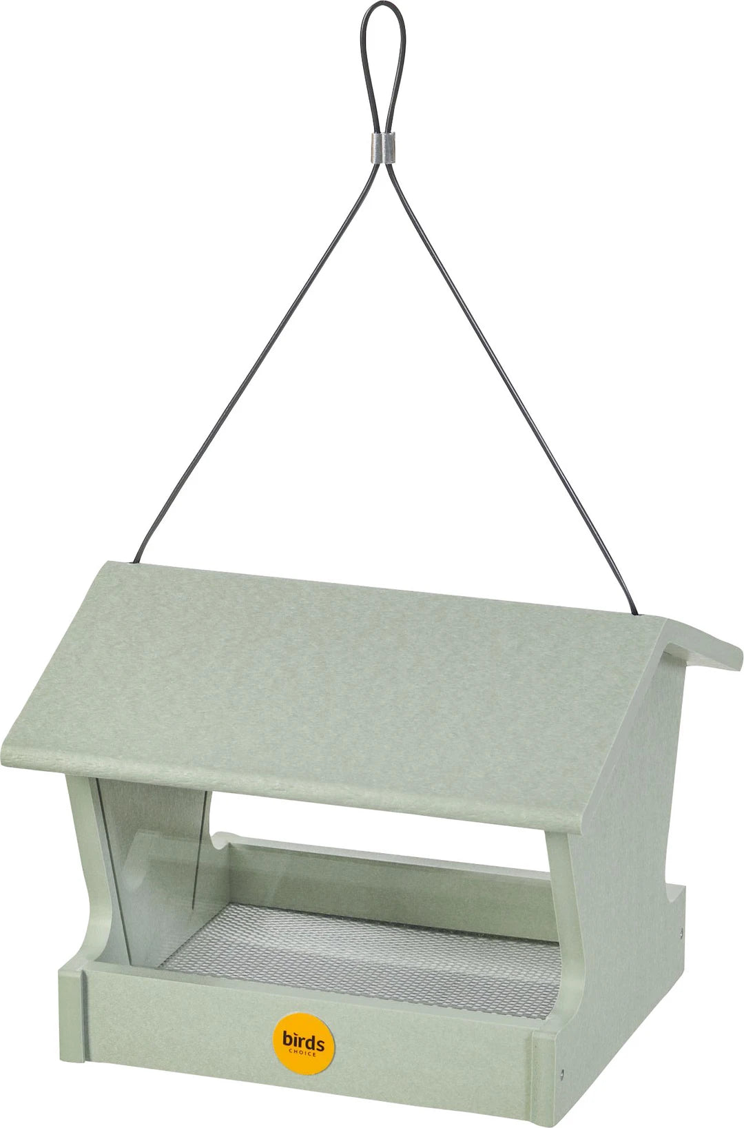 Bird's Choice Recycled Plastic Hopper Feeder - Sage