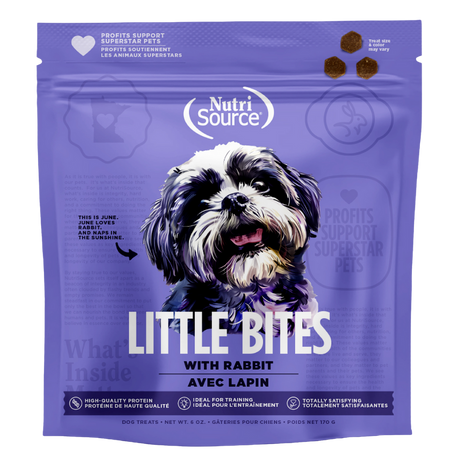 NutriSource Little Bites Rabbit Dog Treat