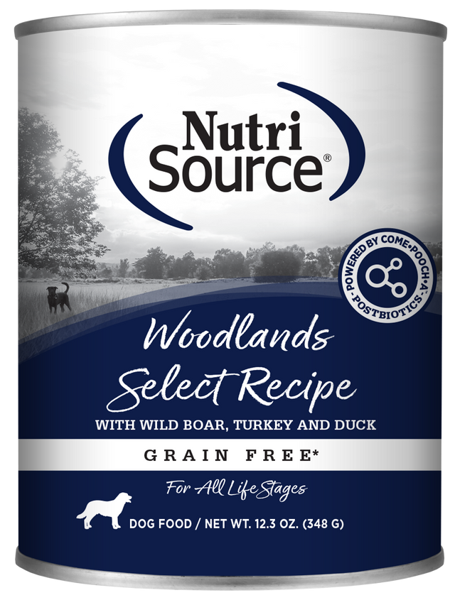 NutriSource Woodlands Select Grain Free Wet Dog Food