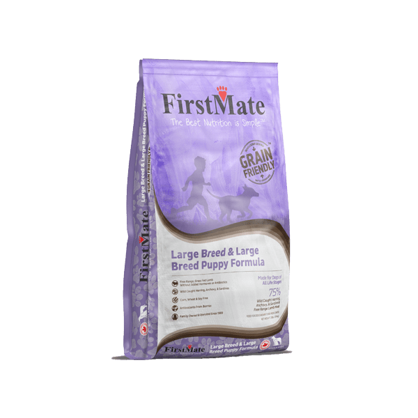 FirstMate Grain Friendly Large Breed Puppy Dry Dog Food: 25 lb