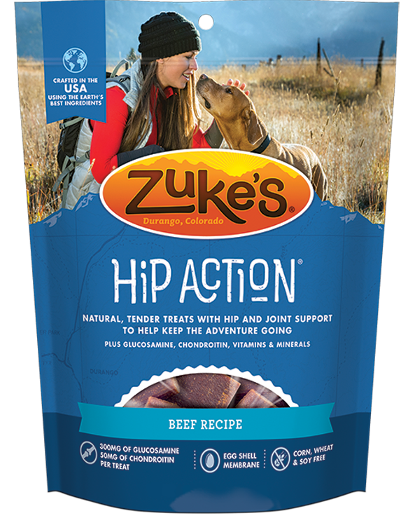 Zuke's Hip & Joint Beef Dog Treats: 1 lb