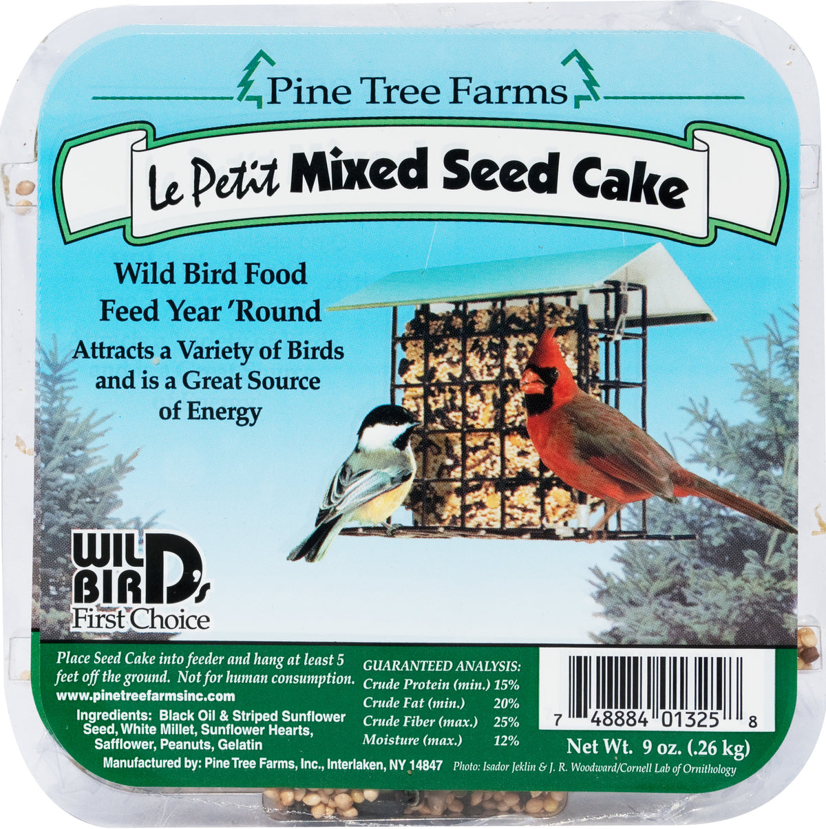 Pine Tree Farms Seed & Nut Cakes/Bells
