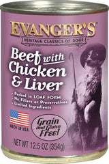 Evanger's Heritage Classic Canned Dog Food
