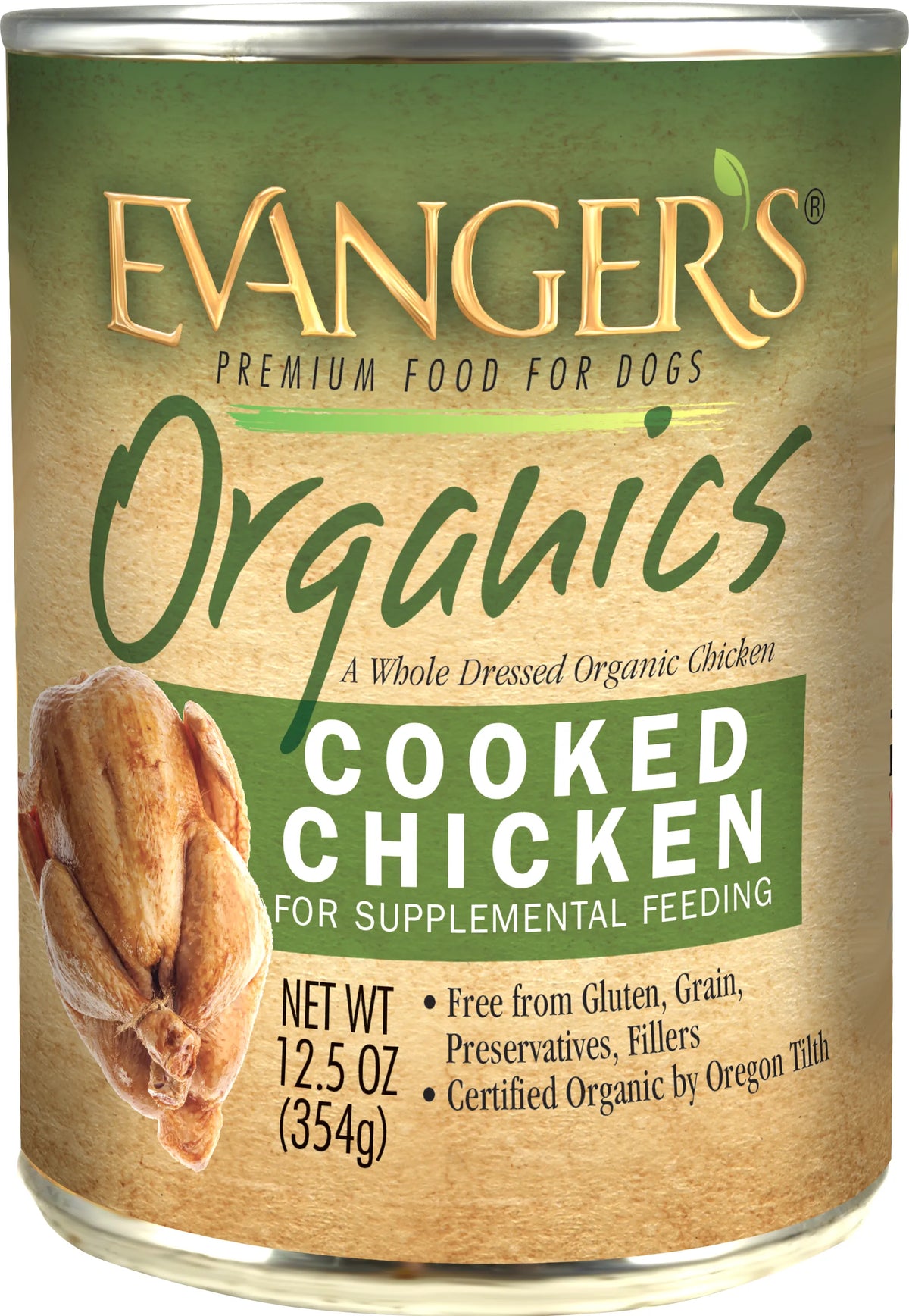 Evanger's Organics Canned Dog Food