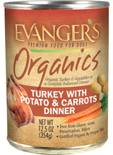 Evanger's Organics Canned Dog Food