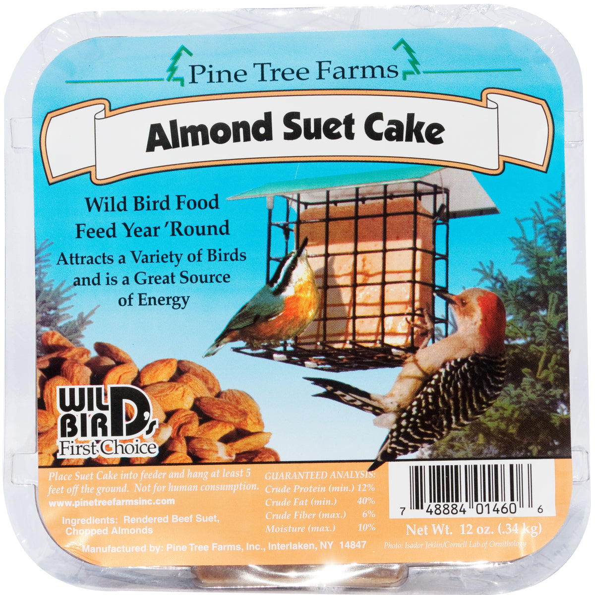 Pine Tree Farms / Birdwatcher's Best Suet Cakes - 11-12 oz