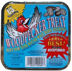 C&S Suet Treat Woodpecker 11oz