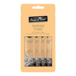 Fussie Cat Puree 4 pack Tube Grain Free Cat Treats
